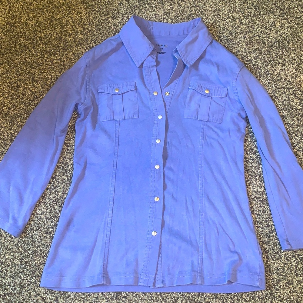Button Down Shirt by style & co
